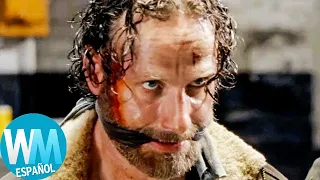 ¡Top 10 veces en que RICK de THE WALKING DEAD pasó a MODO BESTIA!