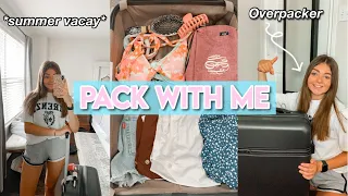 pack with me 2021 | summer vacation