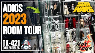 GOODBYE 2023 Quick End of Year Room Tour - Hot Toys Star Wars