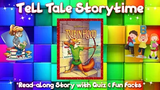 Read-along Classic Folk Tale "Robin Hood" with Quiz & Fun Facts