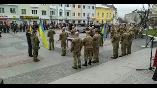 Прощання із загиблим дрогогобичанином, службовцем  ЗСУ Миколою Пшеченком.#Дрогобич,  #Drohobych