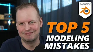 Top 5 Modeling Mistakes with Blender Low Poly modeling