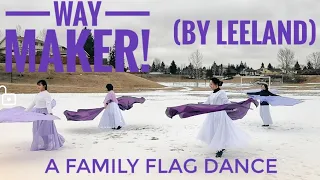 Way Maker Flag Worship Dance