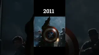 Evolution Of Ironman, Captian America, And Thor #evolution #shorts