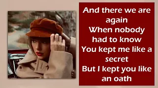 ALL TOO WELL (10 MINUTE VERSION) - Taylor Swift (Taylor’s Version)(From The Vault) (lyrics)