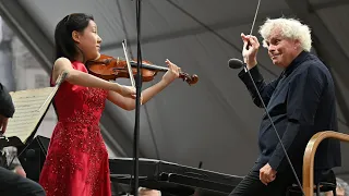 Saint-Saëns Introduction and Rondo Capriccioso | Leia Zhu with Sir Simon Rattle and LSO