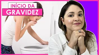 COMO O CORPO DA MULHER SE COMPORTA NO INICIO DA GRAVIDEZ