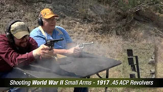 WWII Small Arms Series 1917  .45 Revolvers