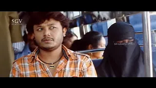 Hudugata Kannada Movie Back To Back Comedy Scenes | Ganesh | Rekha | Komal | Shobhraj