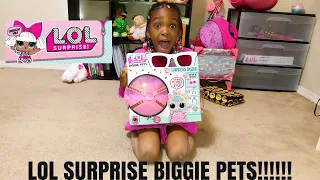 BIG Mom + Baby LOL Surprise Biggie PETS ! Eye Spy Blind Bags