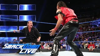 Shinsuke Nakamura takes out Dolph Ziggler: SmackDown LIVE, April 11, 2017