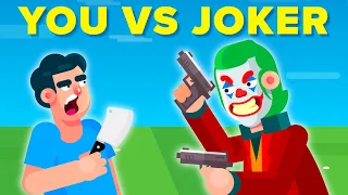 YOU vs THE JOKER - Could You Defeat And Survive Him? (Joker 2019 Movie)