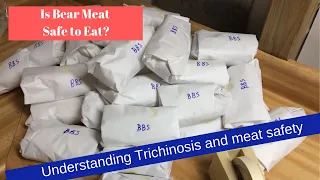 Trichinosis in wild hog and bear meat