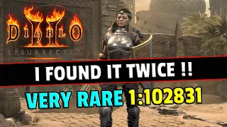 I Found the "Most Iconic D2 item" TWICE in one session !! (not shako!) - Diablo 2 resurrected