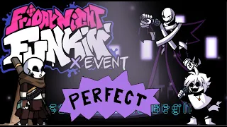 Friday Night Funkin' - The X-Event Full Week PERFECT Combo (Mod Showcase, Hard Difficulty)