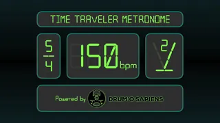 150bpm | 5/4 | Metronome