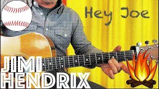 BEGINNERS: Strum along with Jimi Hendrix's "Hey Joe" in MINUTES! [Guitar Lesson]