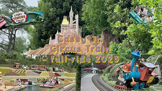 Casey Jr. Circus Train (Disneyland version)- full ride 2023