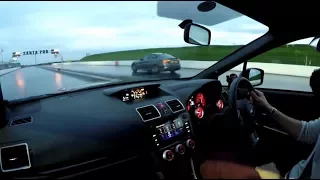 2016 Subaru WRX STi vs Alfa Romeo Giulia Quadrifoglio - 1/4 Mile Drag Race