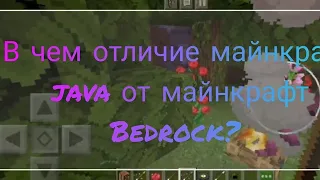 Отличия майнкрафт Bedrock от майнкрафт java. В чем особенности той или иной версии?