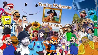 (RVC) You're Welcome (AI Cover Mashup) [Thanksgiving Special] (READ DESC)