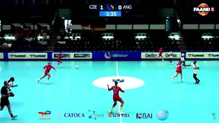 Angola vs Republica Tcheca Women's Junior (U20) WCh, Slovenia 2022 Parte 1