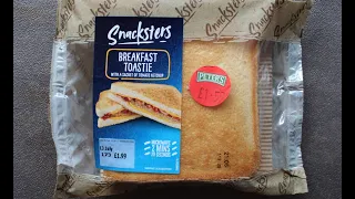 SNACKSTERS BREAKFAST TOASTIE Review