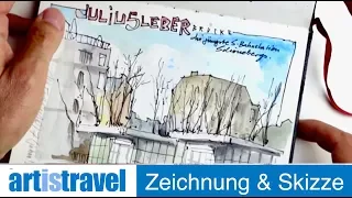 Urban Sketching: GRIS zeigt sein Skizzenbuch