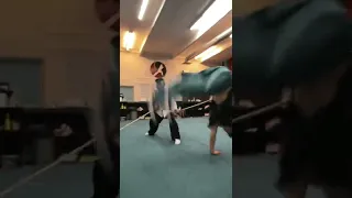 Drunken Fist vs 2 stacks fight / drunken style Kung fu