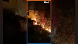 Uttar Pradesh: Lucknow में Mohanlalganj Railway Station पर लगी आग, मौके पर दमकल की गाड़ियां | #Shorts