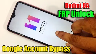 Redmi 8A FRP Bypass | Xiaomi M1908C3KI  Google Account  Bypass | MIUI 11 Without PC | FRP Unlock |