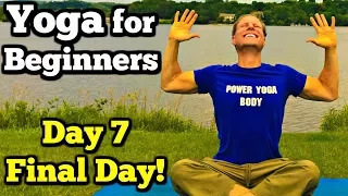 Day 7 - 35 Min Beginner Yoga Flow - 7 Day Beginner Yoga Challenge #7dayyogachallenge