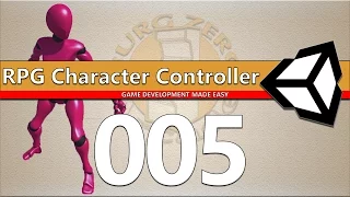 RPG Character Controller 005 - Unity 5 Root Motion