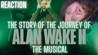 The Story of the Journey of Alan Wake The Musical - Old Gods of Asgard - Herald of Darkness REACTION