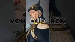 Top 5 Greatest Rulers in German History | Wait for the end ! #shorts