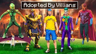 Jeffy is Adopted By SUPERVILLAINS in GTA 5!