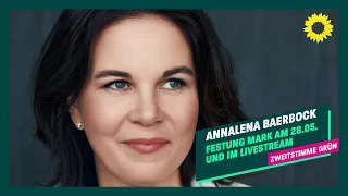 Annalena Baerbock – Wahlkampfkundgebung