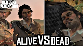 Killing Javier Escuella vs letting him live in Red Dead Redemption