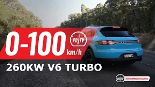 2019 Porsche Macan S 0-100km/h & engine sound