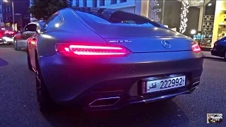 Mercedes AMG GTS IN LONDON! REVS & ACCELERATIONS!