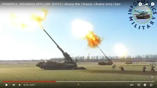 POWERFUL UKRAINIAN ARTILLERY SHOTS | Ukraine War | Russia | Ukraine Army | Kyiv