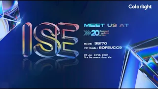 Colorlight welcomes you to ISE 2024