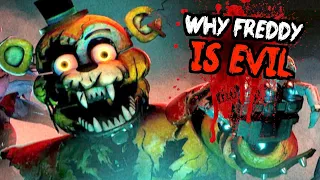 Why Freddy Is Bad - Five Nights At Freddy's FNAF Security Breach RUIN EXPLAINED