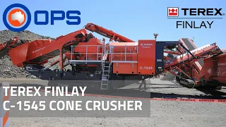 Terex Finlay C-1545 Cone Crusher | OPS Screening & Crushing