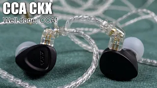 CCA CKX hybrid earphones review