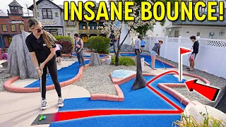 This Tiny Mini Golf Course is Amazing! - EPIC Holes in One