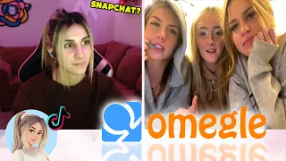 RIZZING GIRLS FOR THEIR SNAPCHATS! (OMEGLE REACTIONS)