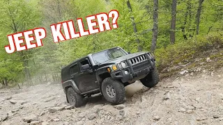 Can the Hummer H3 Keep Up at a Jeep Offroad Park?