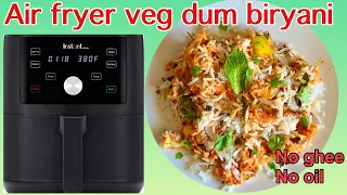 How To Make Vegetable Biryani In Air Fryer | एक दम नया तरीक़ा बिरयानी बनाने का | Air Fryer Recipes |