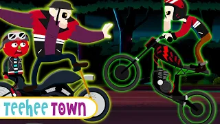 Midnight Magic - Halloween Ghost Bike Song | Spooky Songs For Kids By Teehee Town